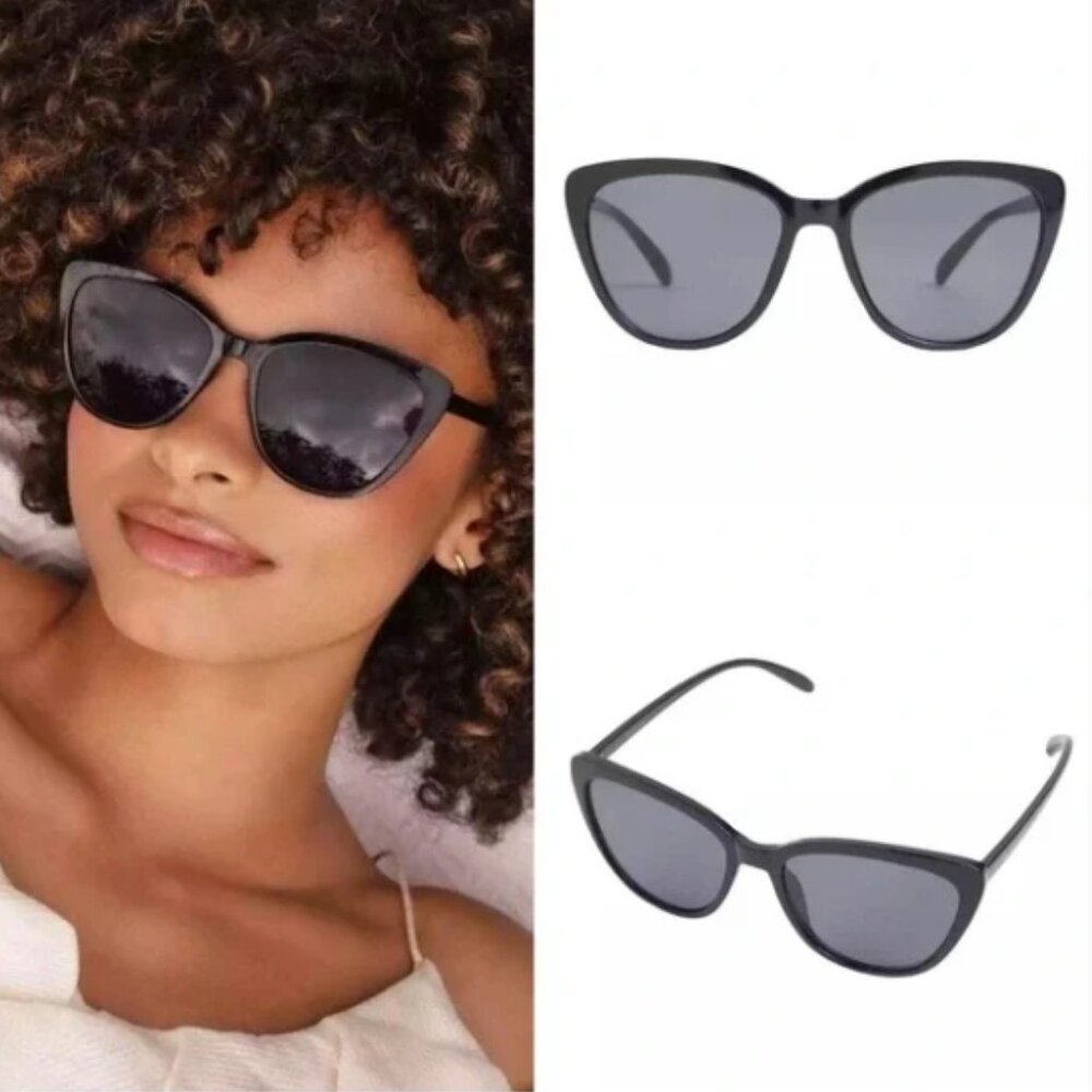 NWT Rachel Zoe Nina Sunglasses black $98 - Picture 1 of 8
